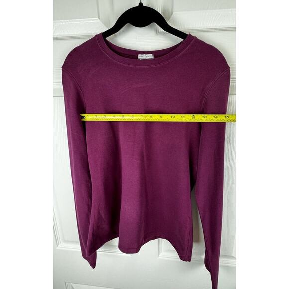 Old Navy Perfect T Stretch Berry L Casual Minimalist 51-04 - Picture 11 of 16